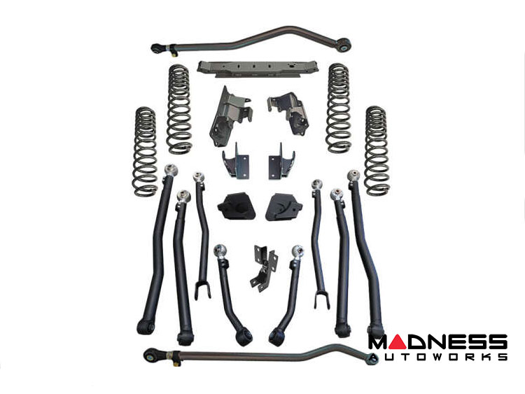 Jeep Wrangler JLU Lift Kit System - 4" - Long Arm